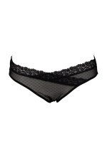 Grace - slip in dotmesh met kant detail