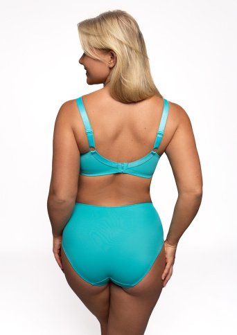 Elbrina - turquoise high waist slip