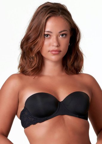 Evy - Kanten strapless beha