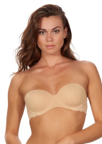 Evy - Kanten strapless beha