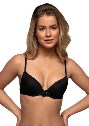 Lana - Voorgevormde beugel bh van recycled micro en kant