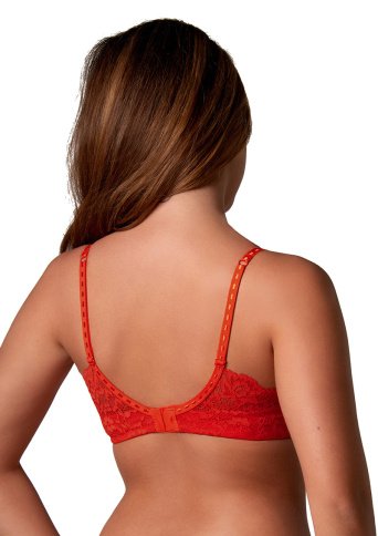Molly - Voorgevormde kanten beugelbeha recycled