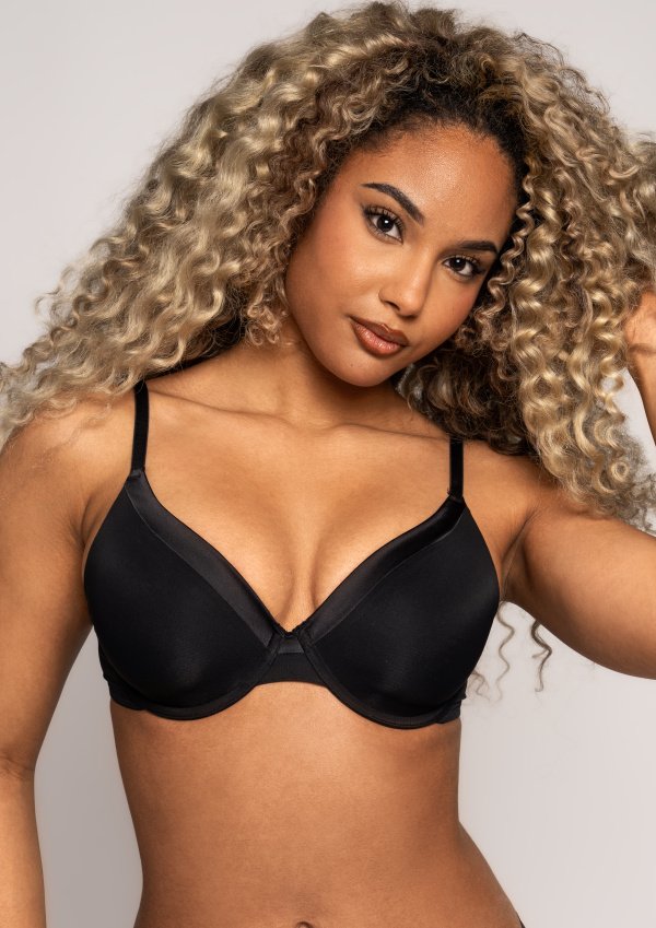 Bia - Voorgevormde BH met satijn